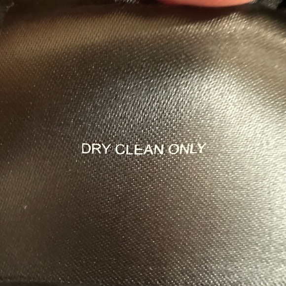 Tahari Elliot Black Wool Blend Wrap Coat Size L NWT - Picture 10 of 10